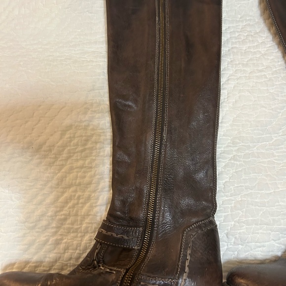 Women’s Bed Stu - Size 9 Brown Leather Boots - Tall with adjustable calf width - Picture 16 of 16